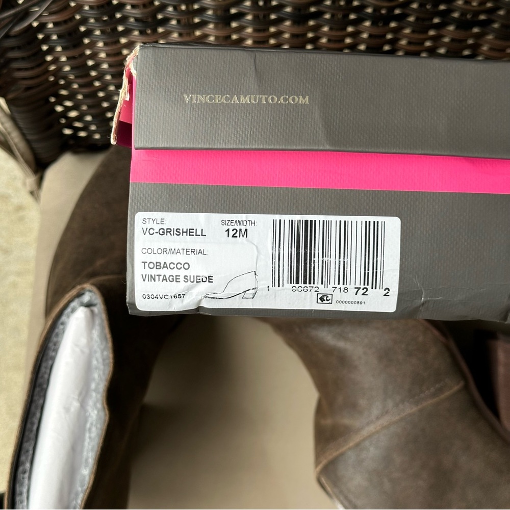 Vince Camuto Grishell Bootie Tobacco 12 - Picture 14 of 17